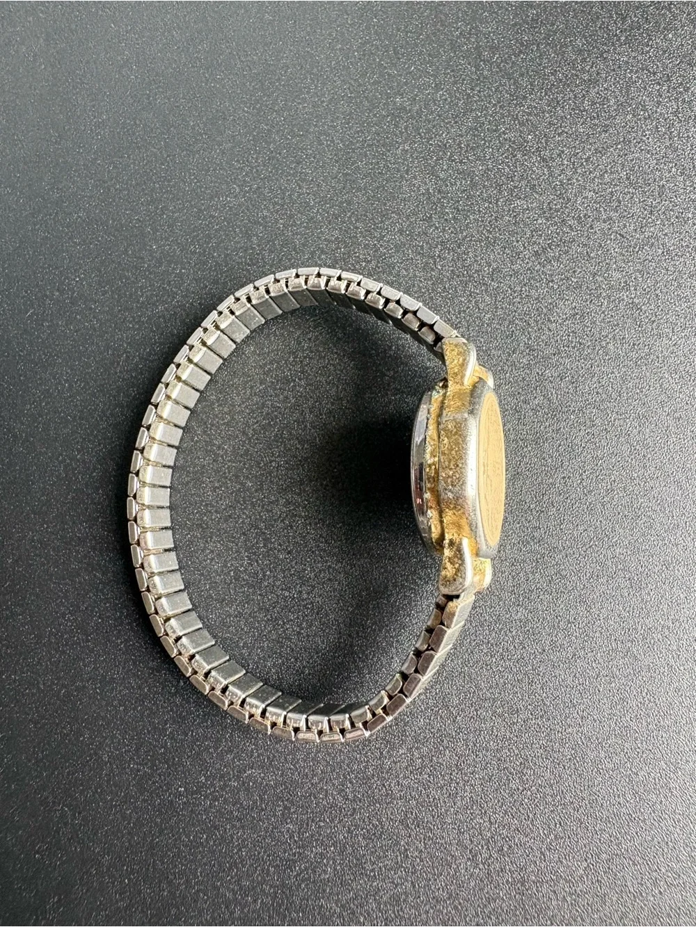 Quartex women’s Silver and Gold-Tone Quartz Watch‎